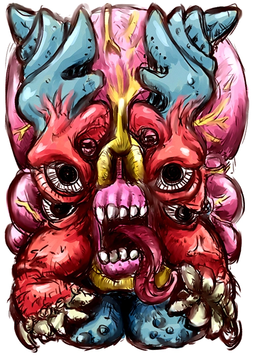 節分・鬼面（平成二十六年拵え）（2014-2）