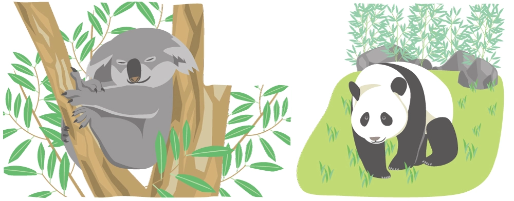 公文式　幼児国語教材イラスト（2022-5）